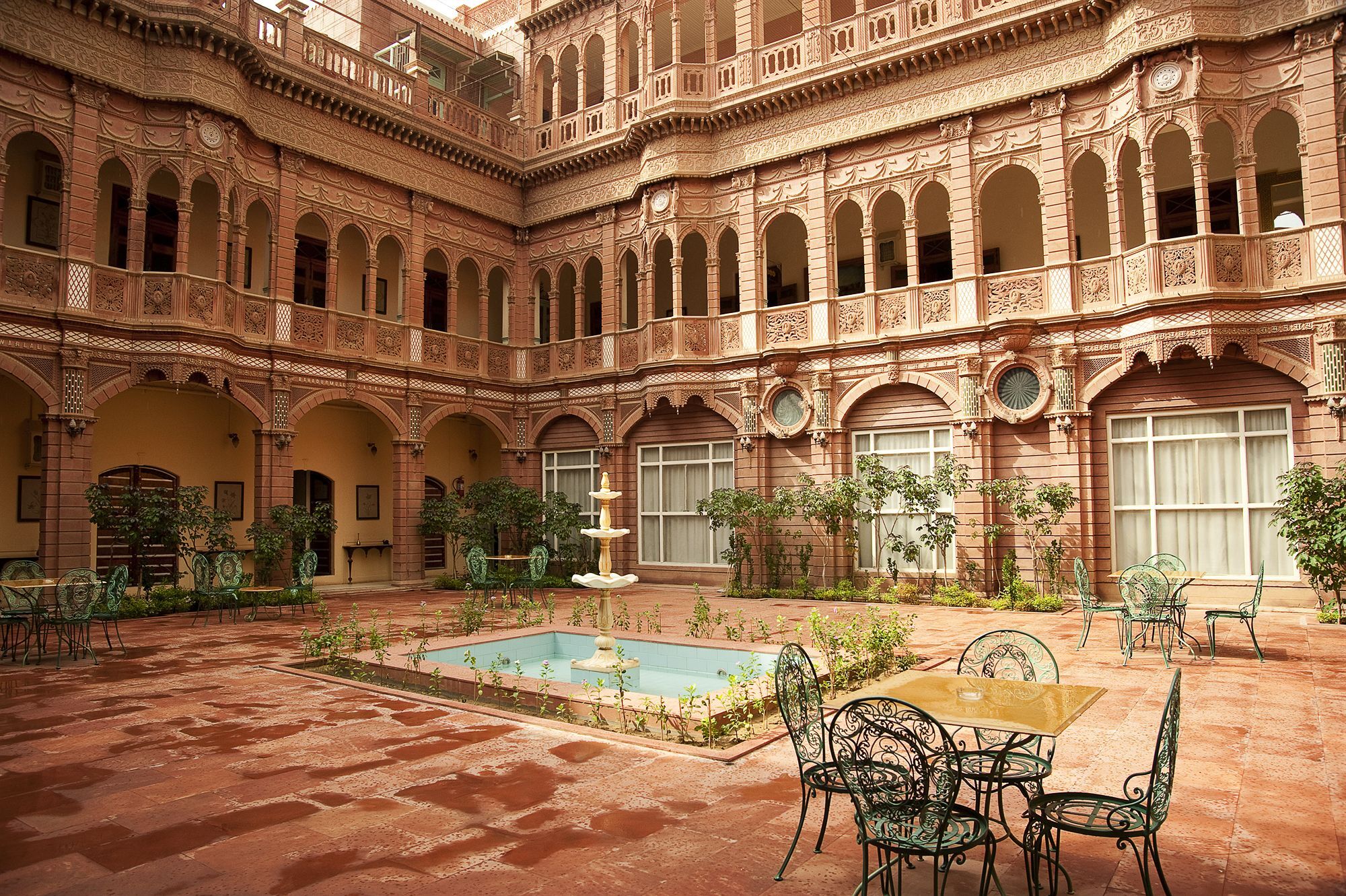 Hotel Bhanwar Niwas Bikaner Exterior foto